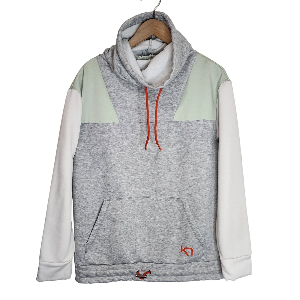 Kari‎ Traa Sweatshirt Women's XS Cowl Neck Active Outdoors Sweater Top